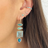 Diamond Lightning Bolt Earrings