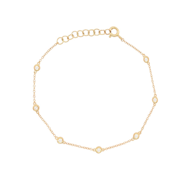 Diamond Bezel Bracelet