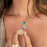 Diamond Disc Necklace