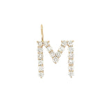 Diamond Letter Charm