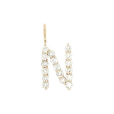 Diamond Letter Charm