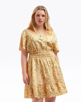 Wilson Mini Dress in Floral Rattan
