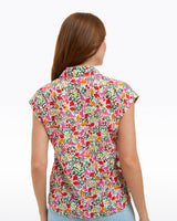 Sadie Top in Coneflowers