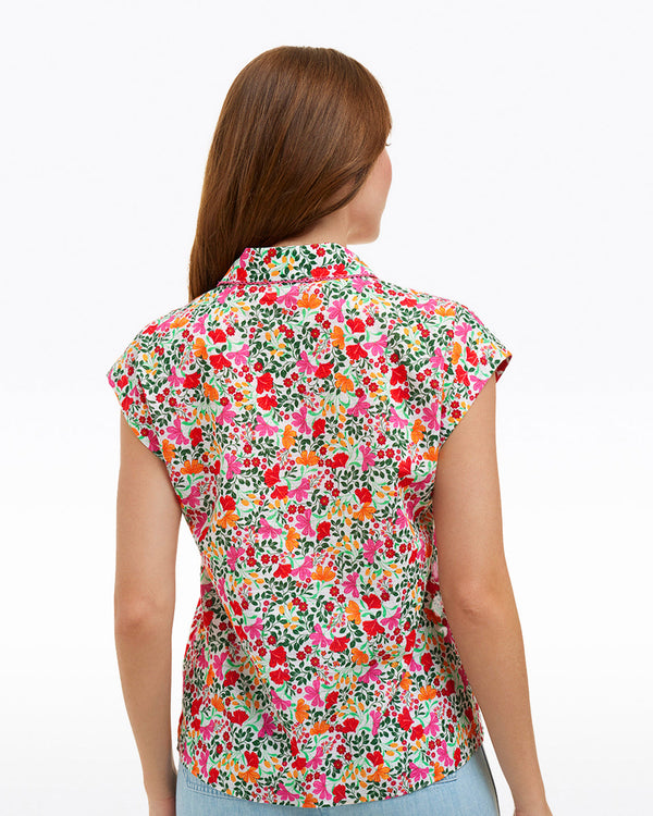 Sadie Top in Coneflowers