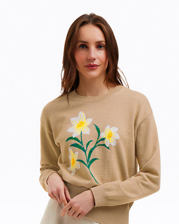Daffodil Crewneck Sweater