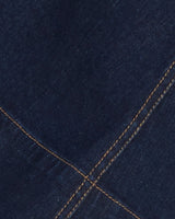 Faith Love Circle Mini Dress in Dark Wash