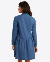 Sheena Shirtdress in Chambray
