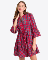 Avery Shirtdress in Angie Plaid