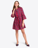 Avery Shirtdress in Angie Plaid