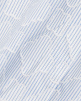 Sheena Shirtdress in Textured Stripe