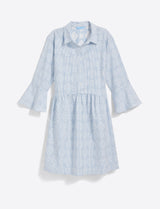 Sheena Shirtdress in Textured Stripe