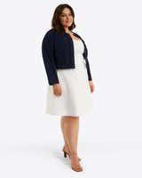 Kylie Love Circle Mini Dress in Linen