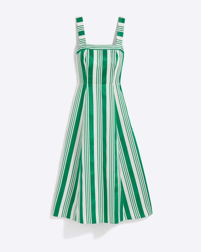 Rosalind Love Circle Dress in Ottoman Stripe
