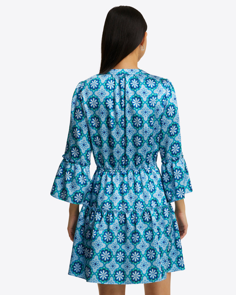 Avery Shirtdress in Hammered Satin