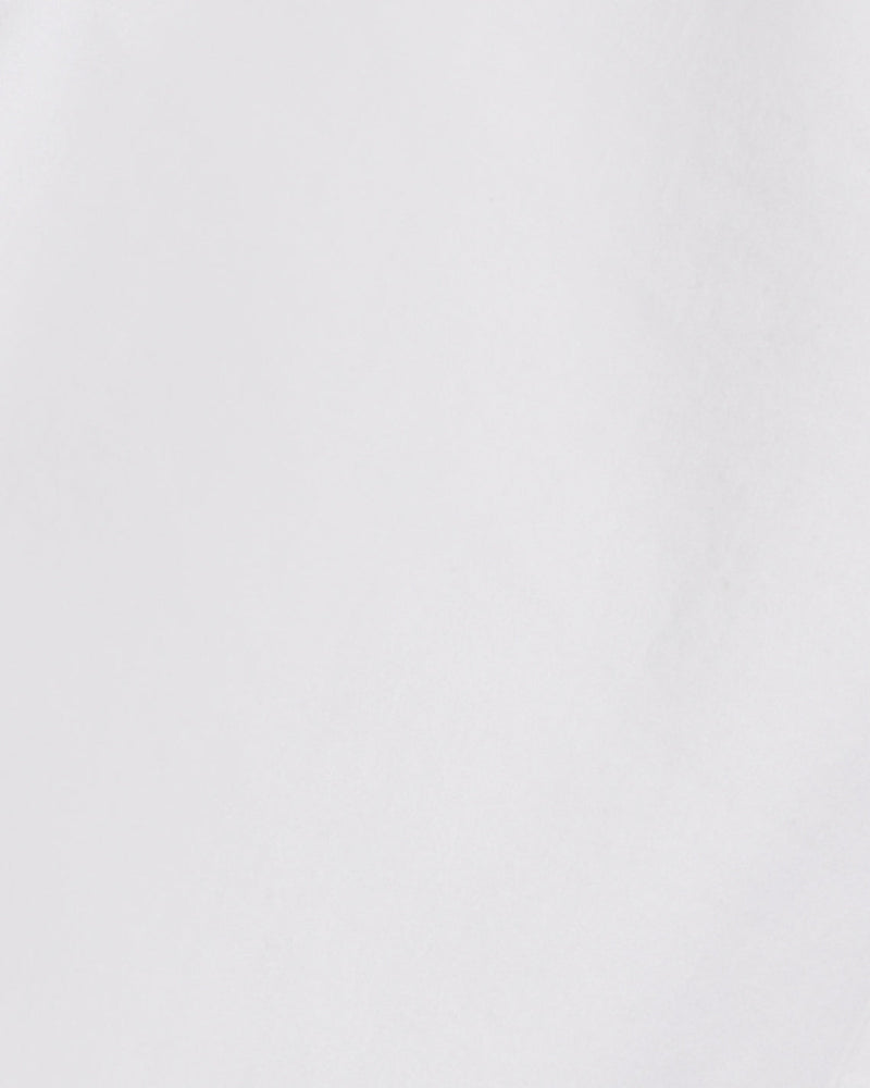 Wide Leg Jeans in White Denim