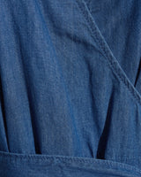 Reagan Denim Maxi Dress in Medium Wash