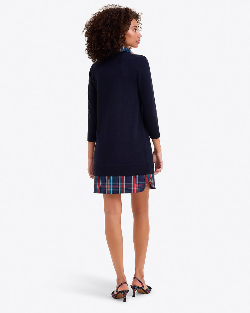 Wool and Cotton Combo Sweaterdress