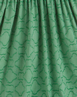 Hollie Midi Dress in Textured Stripe