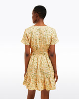 Wilson Mini Dress in Floral Rattan