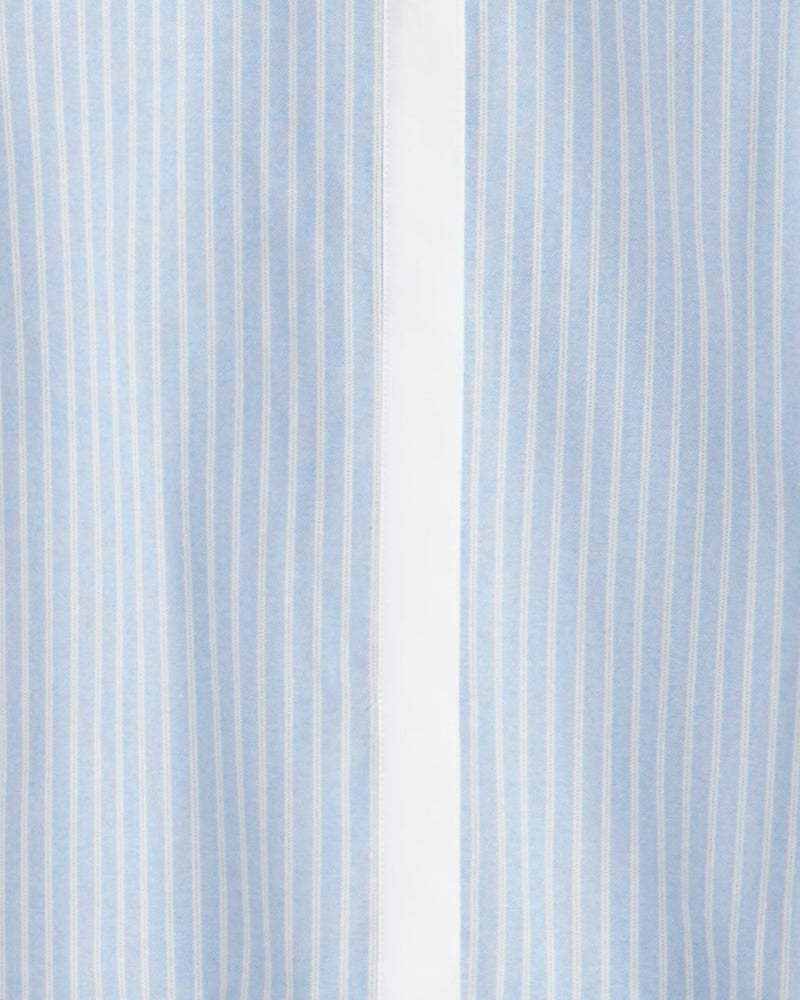 Molly Mini Dress in Oxford Shirting