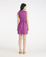 Hannah Shift Dress in Amethyst