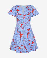 Mae Love Circle Mini Dress in Floating Floral