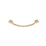 Diamond Chain Earring