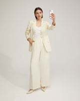 Willow Linen Blend Oversize Blzr