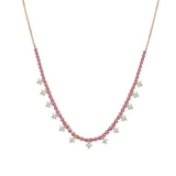 Diamond & Sapphire Necklace