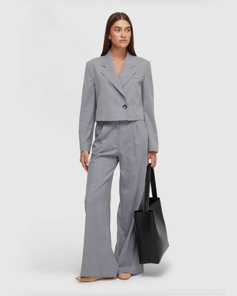 Ellis Pinstripe Suit Jacket