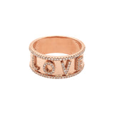 Diamond Love Ring