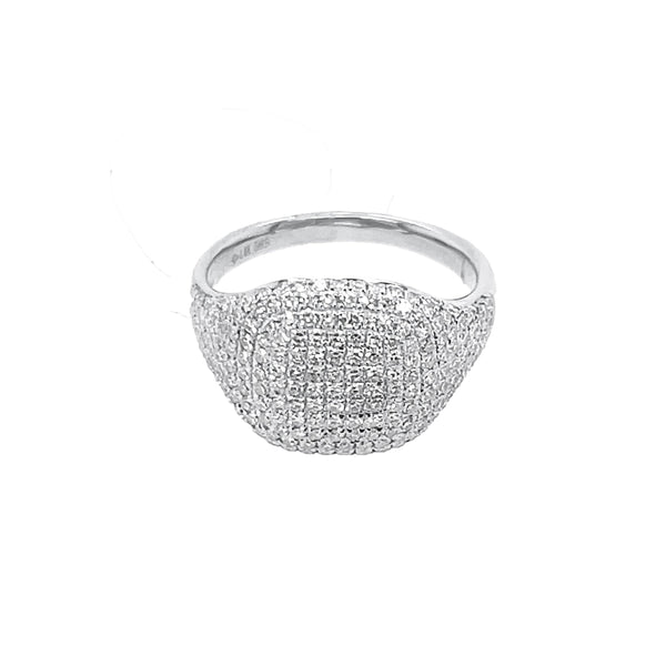 Diamond Pinky Ring
