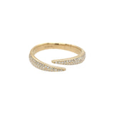 Diamond Bypass Ring