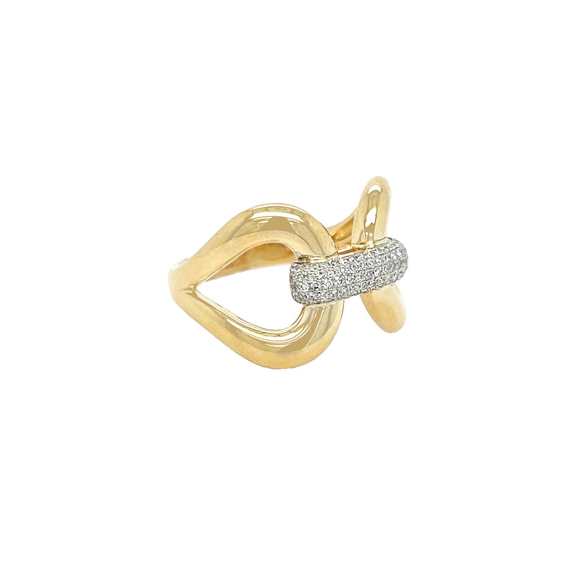 Diamond Link Ring