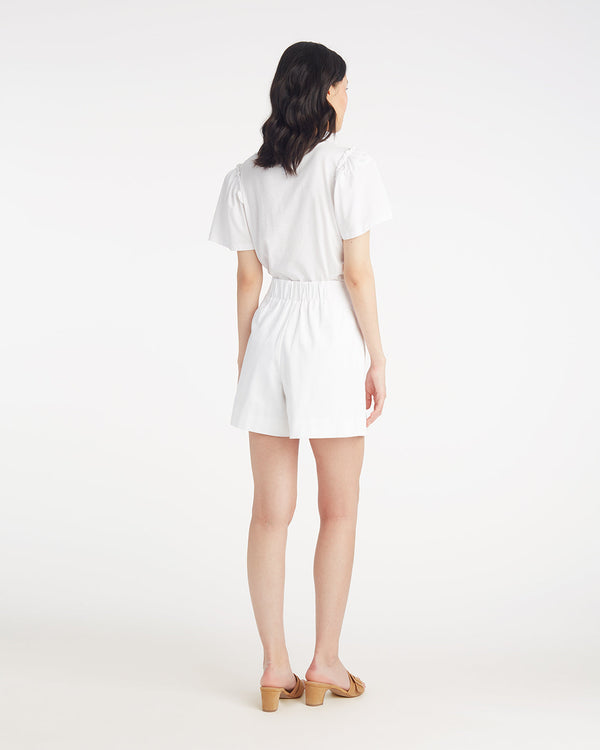 Tailored Shorts in Pique