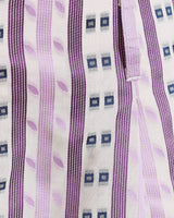 Tailored Shorts in Dotted Stripes Jacquard