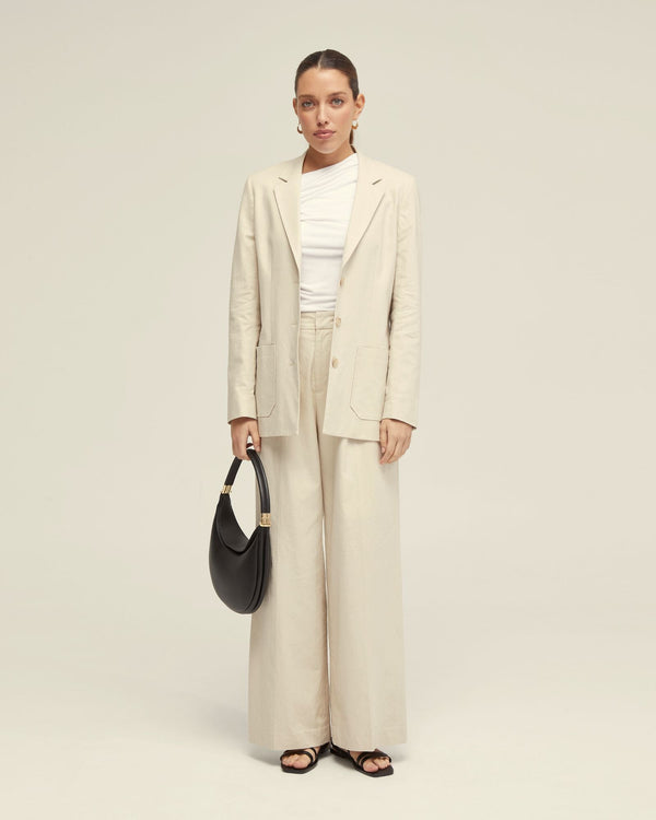 June 3 Button Linen Jacket