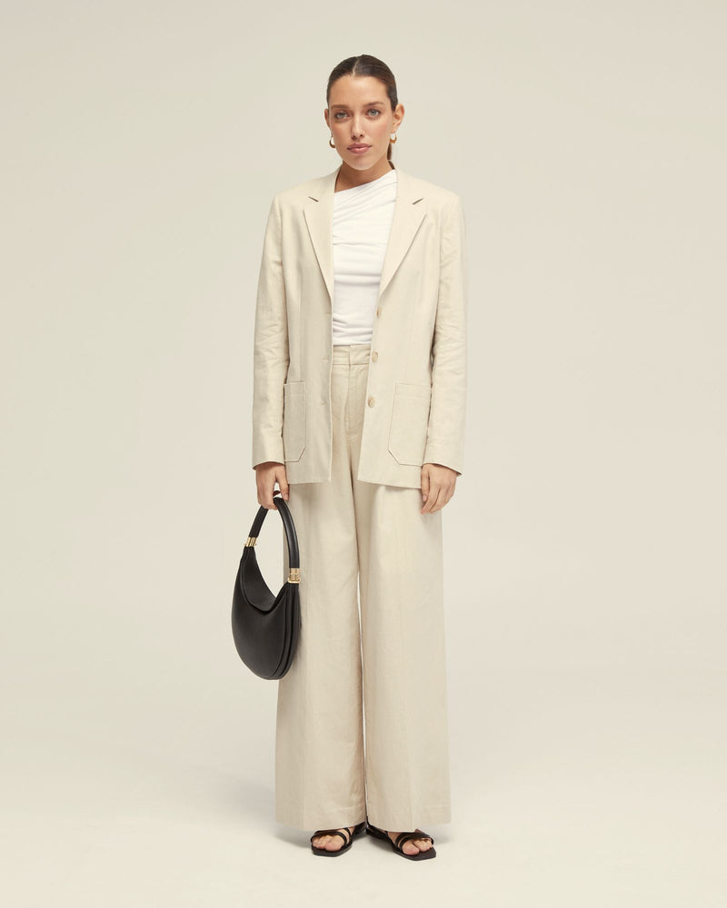 June 3 Button Linen Jacket