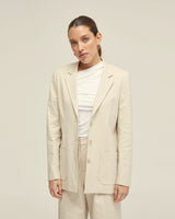 June 3 Button Linen Jacket
