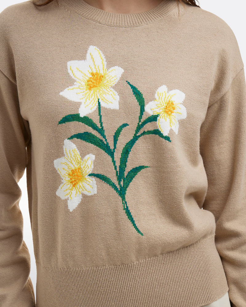 Daffodil Crewneck Sweater