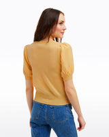 Short Sleeve Cashmere Sweater