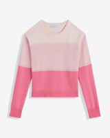 Colorblock Crewneck Sweater