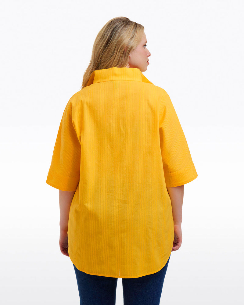 Logan Top in Cotton Dobby