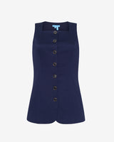 Tailored Top in Pique