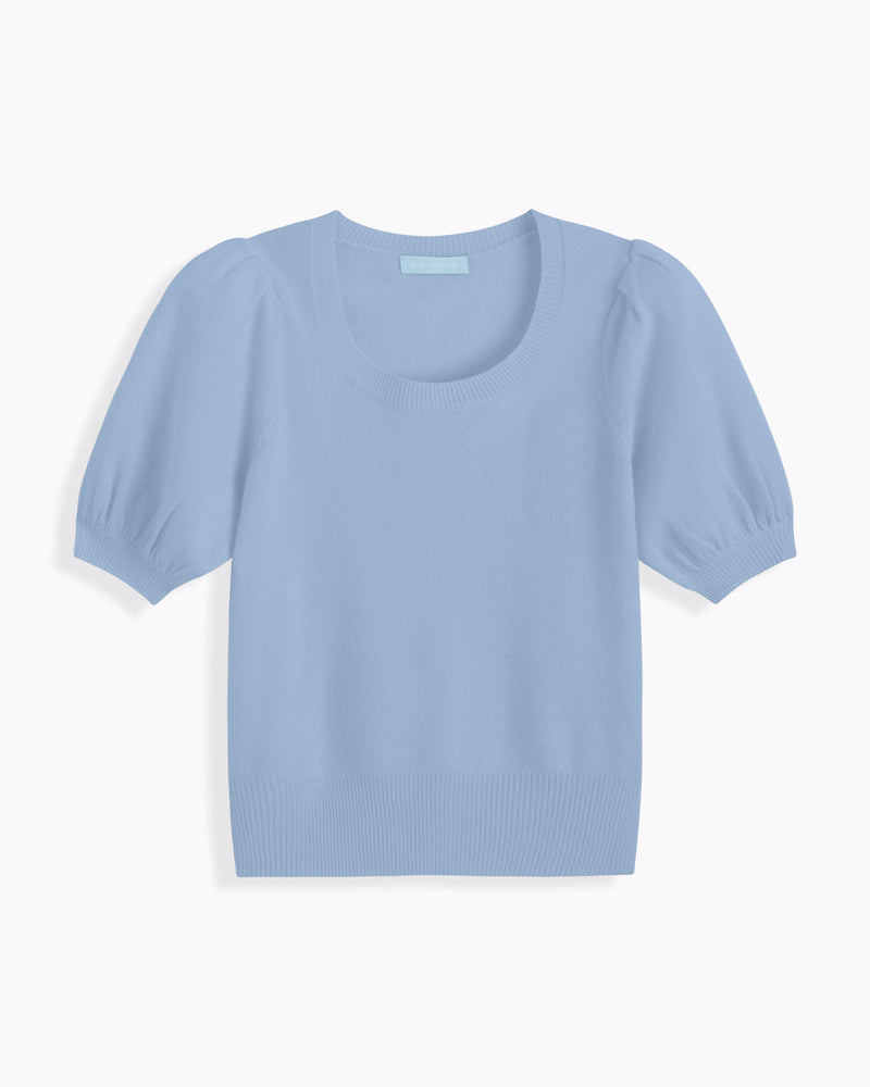 Short Sleeve Cashmere Sweater